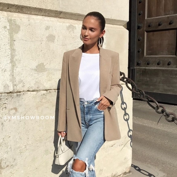 Mango Jackets & Blazers - MANGO Tortoiseshell button blazer